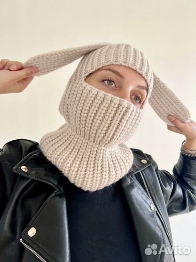 Шапка балаклава женская
