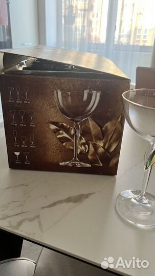 Фужеры богемия