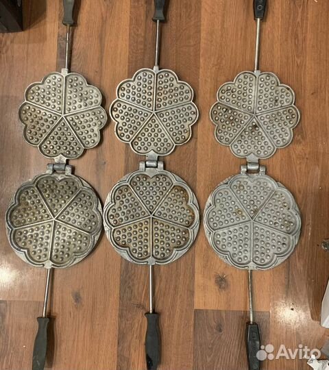 Форма для печенья Сердечки с рецептом СССР