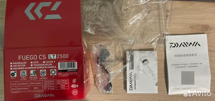 Катушка Daiwa 21 Fuego LT 2500 Новая