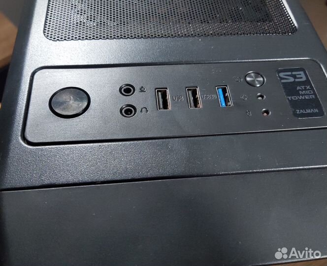 Корпус zalman S3 ATX черный