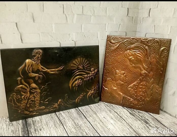 Чеканка медь СССР