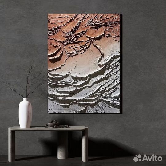 Текстурные картины в интерьер Картина маслом в дом
