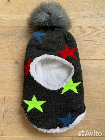 Шапка шлем на размер 46-48