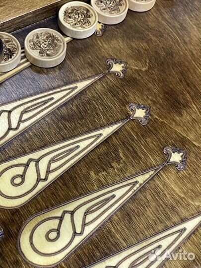 Нарды ручной работы новые