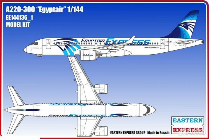 Сборная модель самолета Восточный экспресс ее14413