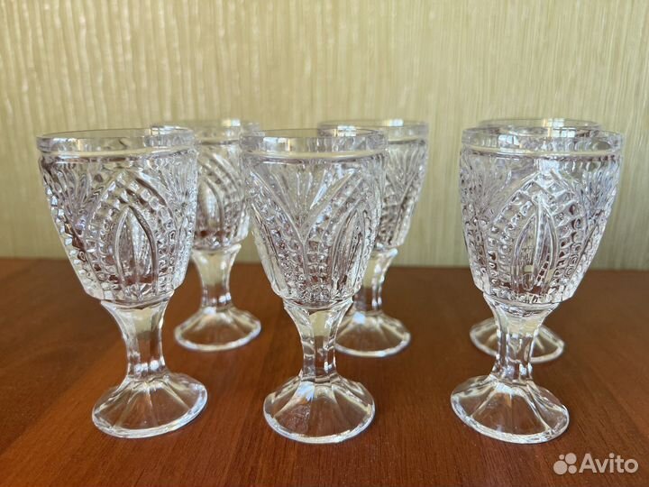 Хрустальные рюмки СССР винтаж
