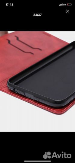 Чехол книжка на xiaomi note9т