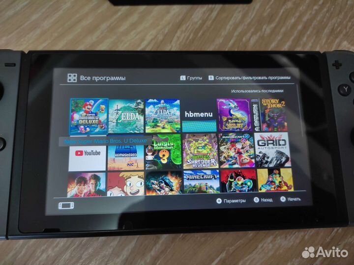 Nintendo Switch Rev 2 Прошитая Чип 160gb