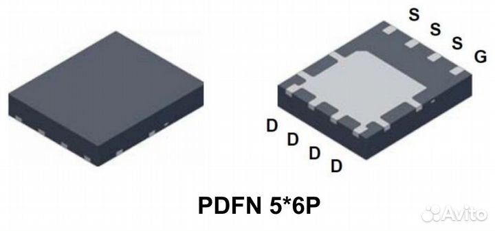 Микросхема PK626BA N-Channel mosfet 30V 110A pdfn