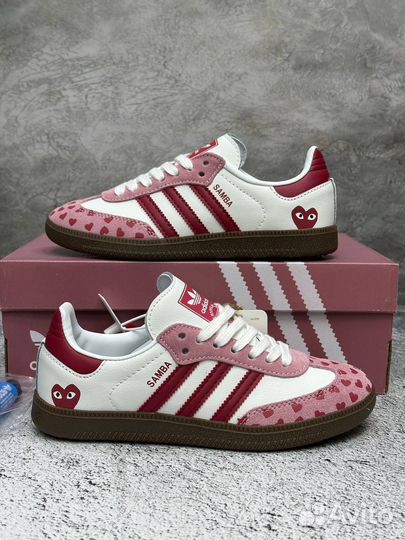 Кроссовки adidas samba rose valentine day