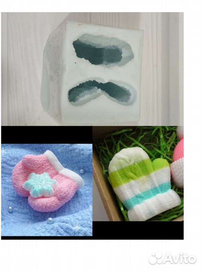 Силиконовая форма для мыла