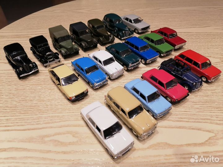 Масштабные модели автомобилей 1:43