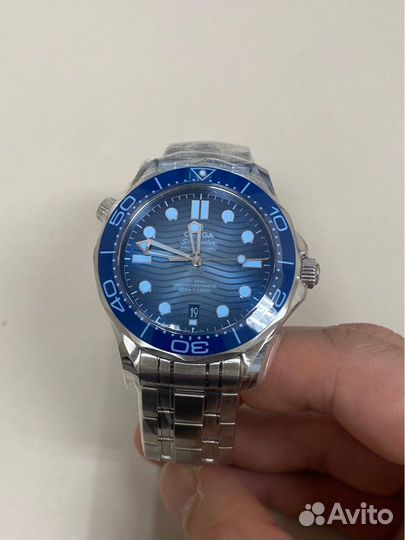 Часы Omega Seamaster Diver 300M Summer Blue Новые