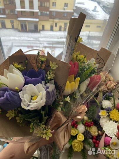 Тюльпаны к 8 марта букет