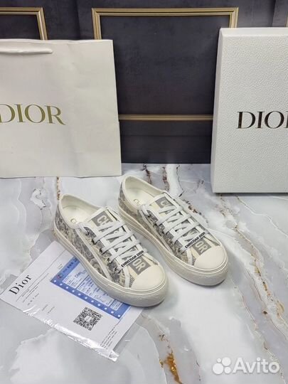 Кеды christian dior женские