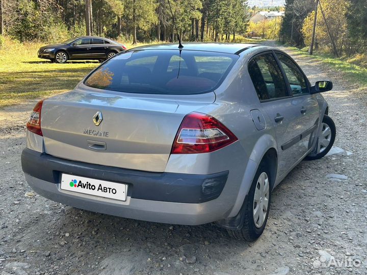 Renault Megane 1.6 МТ, 2004, 243 080 км