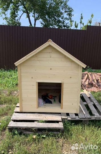 Будка для собаки утепленная