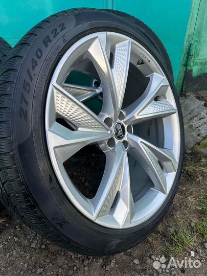 Зимний комплект audi R22 Q7 Q8 285/40 Pirelli