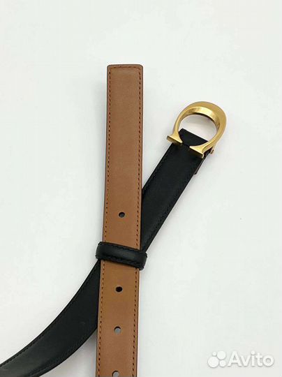 Ремень женский кожаный Coach. Очки в подарок