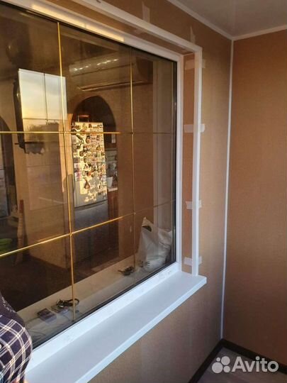 Лоджия пластиковая 6 метров с отделкой