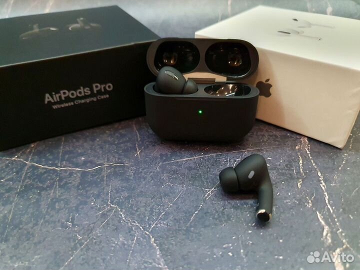 Airpods pro черные матовые