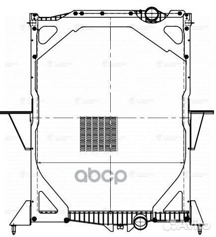 Радиатор охл. Volvo Trucks FM (98) /FM (01) /FM