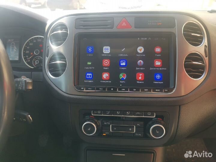 Android под штат Volkswagen Polo 9дюйм 2гига