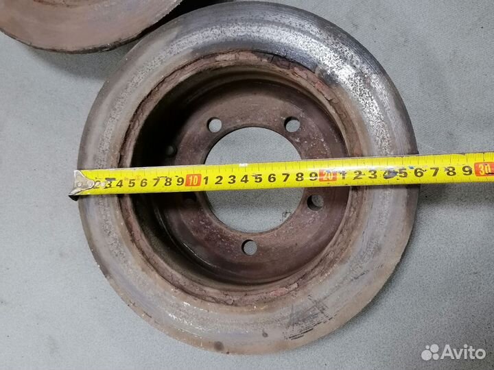 Диск тормозной задний для Mitsubishi Outlander CU