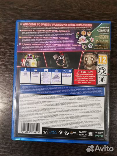 Игра на PS 4 Security Breach