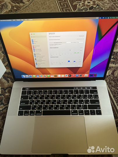 Macbook pro 15 2019 16/512 GB 95 циклов