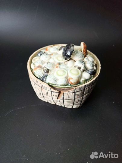 Маслёнка Кузнецов фарфор