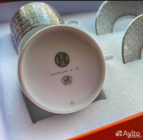 Чайная пара hermes фарфор