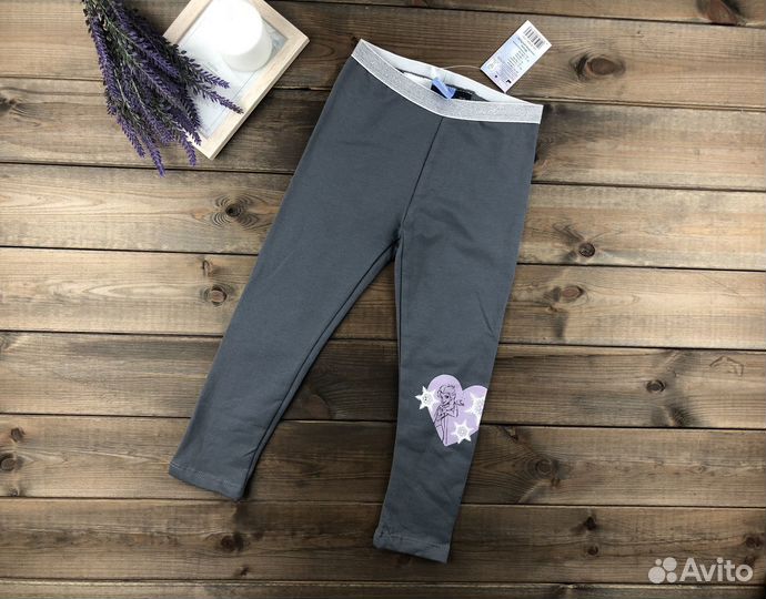 Утепленные лосины для девочки новые Германия