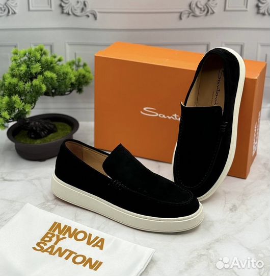 Мужсикие Мокасины/Лоферы Santoni