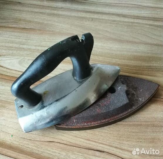 Утюг СССР нагрев на газу