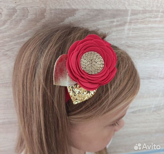 Повязка на голову для девочки