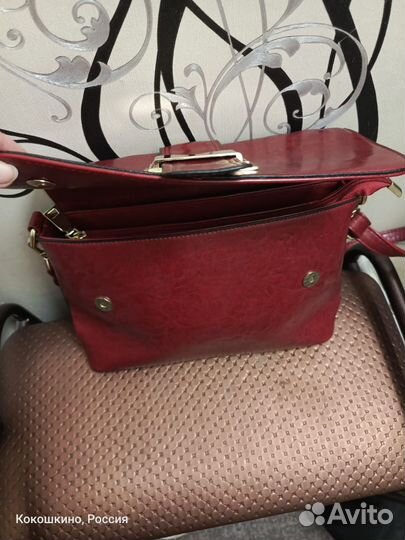 Сумка женская через плечо бу