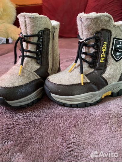 Ботинки зимние для мальчика 27 размер