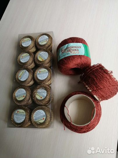 Пряжа самая разная