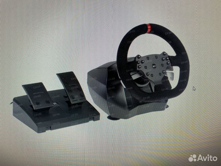Руль artplays v1200 Vibro Racing Wheel черный