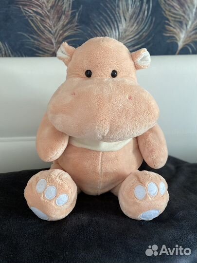 Мягкая игрушка Бегемот