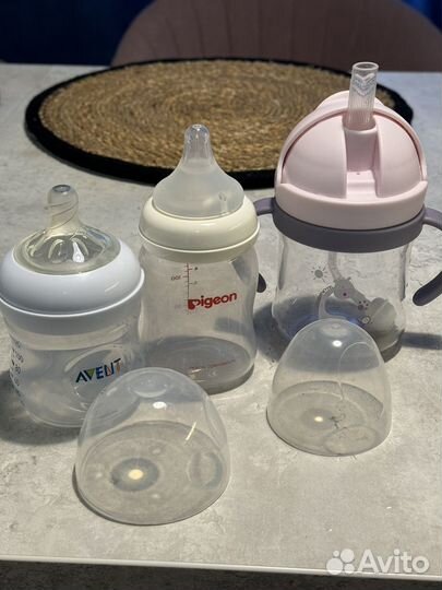 Бутылочки и пустышки детские разные