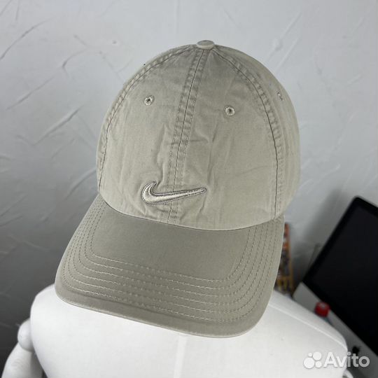 Кепка Nike Vintage 00s Y2K Оригинал Серая