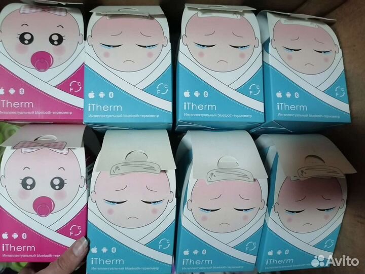 8шт Новый Термометр интеллектуальный градусник