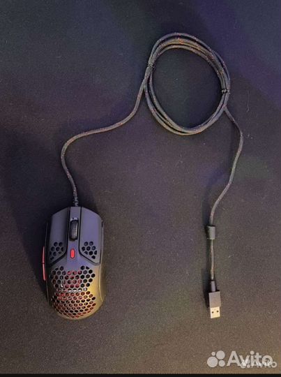 Мышь HyperX Pulsefire Haste чёрная проводная
