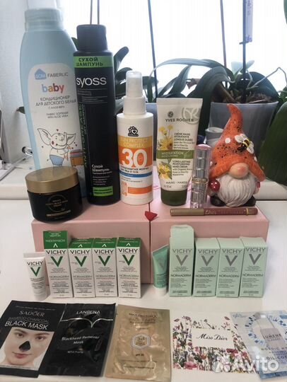 Люкс и аптечная косметика пакетами по 20 шт