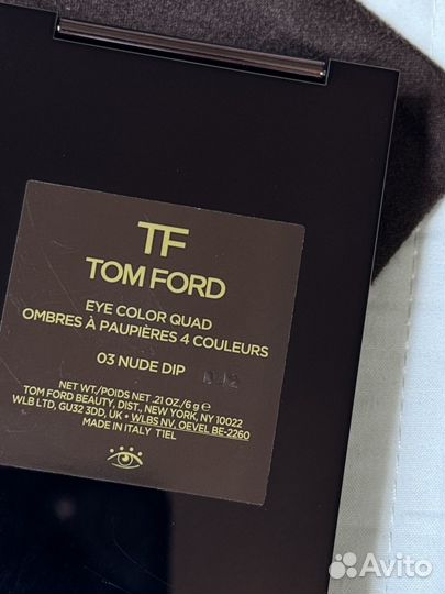 Тени tom ford nude dip