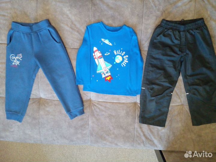 Пакет вещей на мальчика 104 см