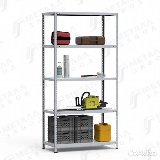 Стеллаж стфу 2000х1000х500, 5 полок